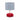 001.057 SHORT DRUM SHADE LAMP